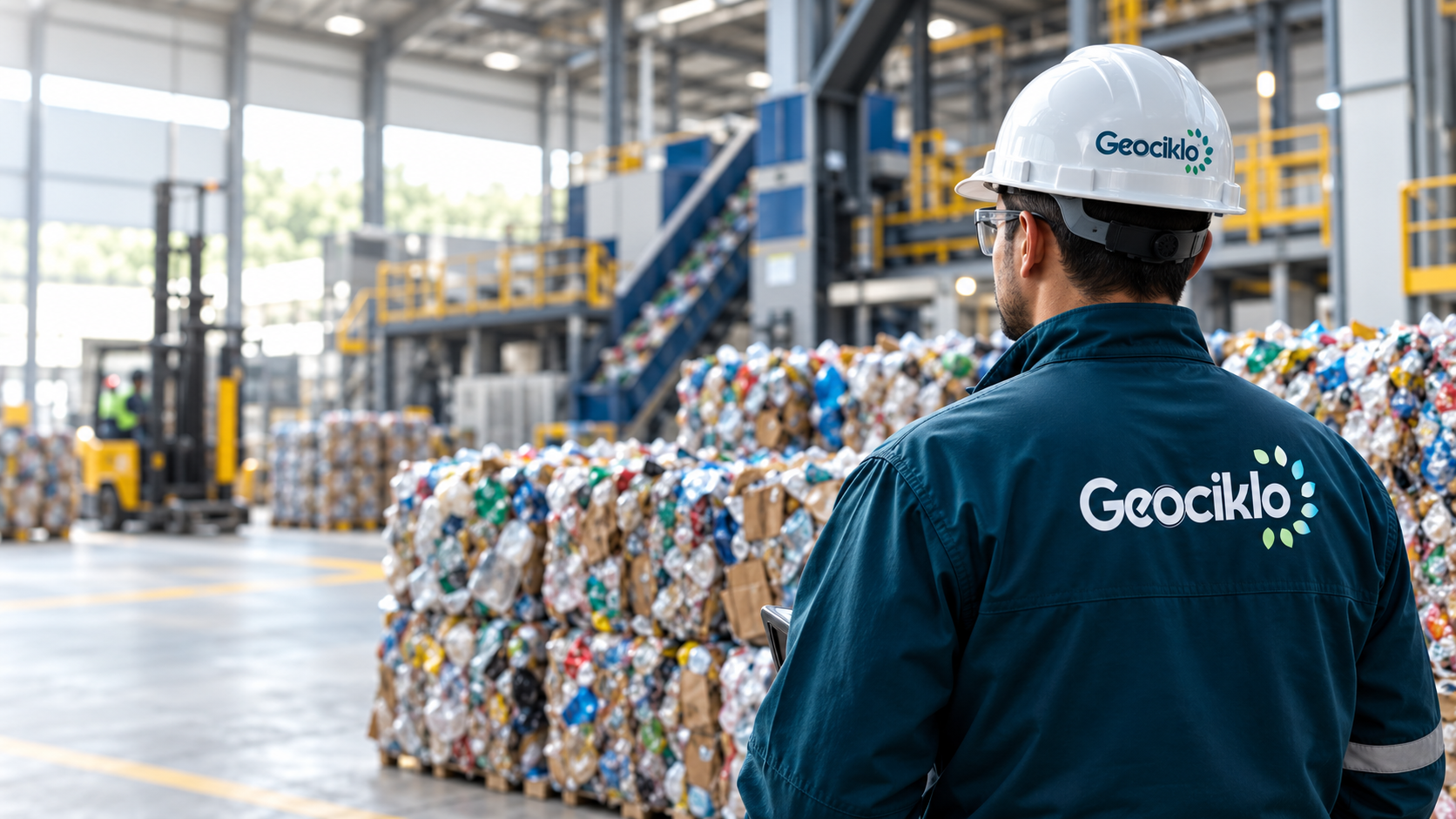 Operación de gestión de residuos Geociklo
